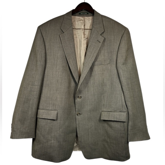 Lauren Ralph Lauren Classic Two Button Single Breasted Mens 100% Wool Sport Coat
